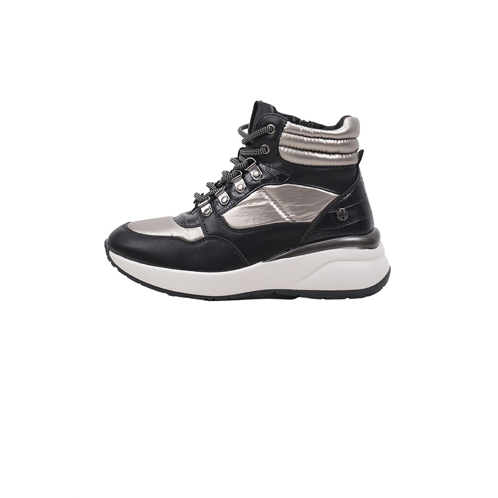 Xti 142922 Deportivas Con Cuña Mujer Negro