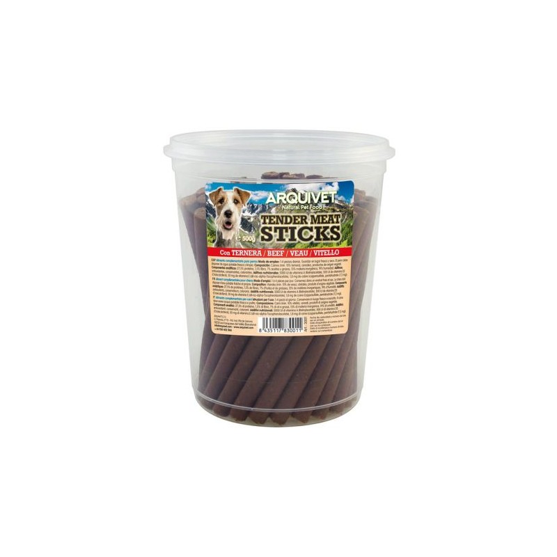 Arquivet - BARRITAS Tender Meat Sticks de Ternera 500gr