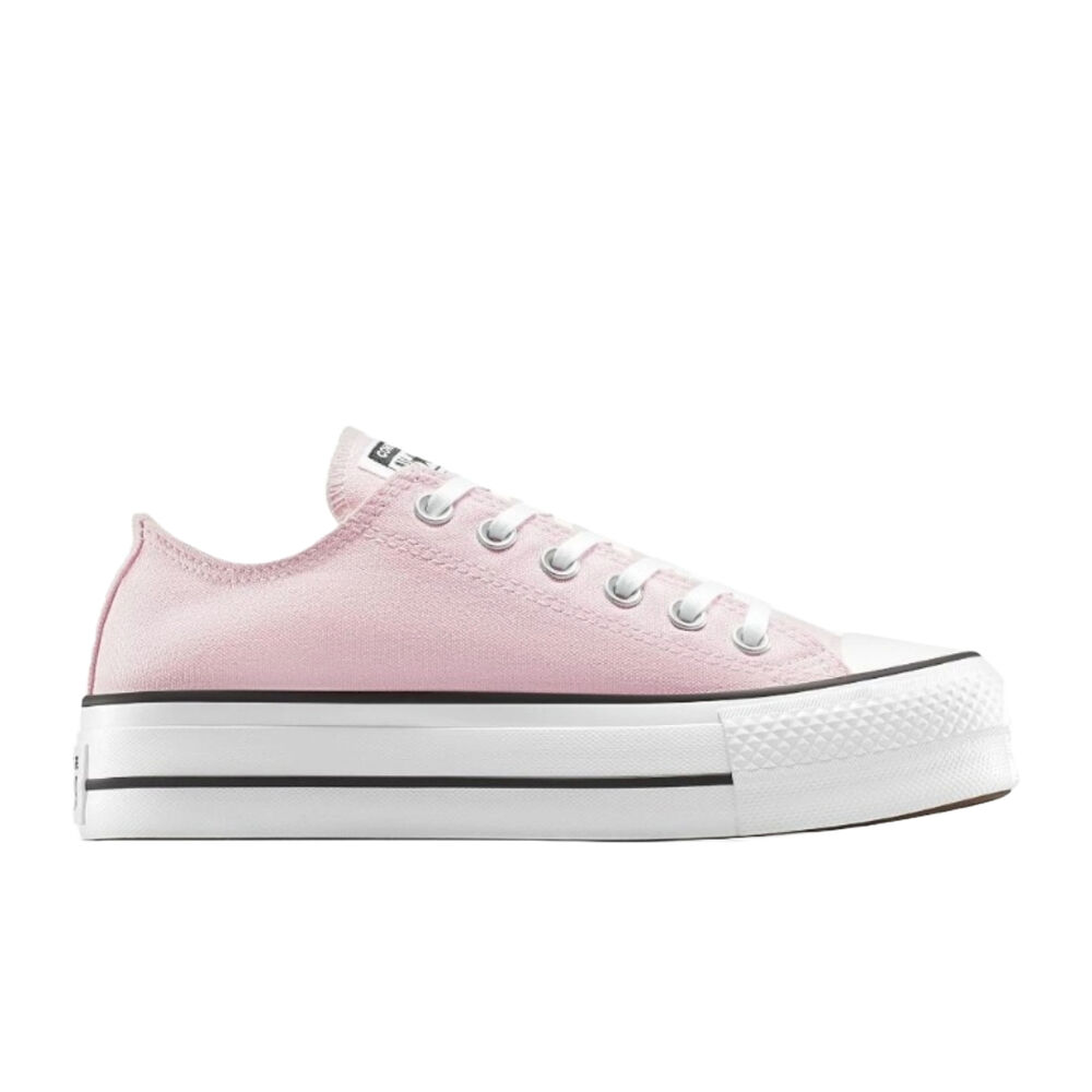 Zapatillas Rosas Converse Chuck Taylor All Star Lift Ox Sugar Platform Baja Lona