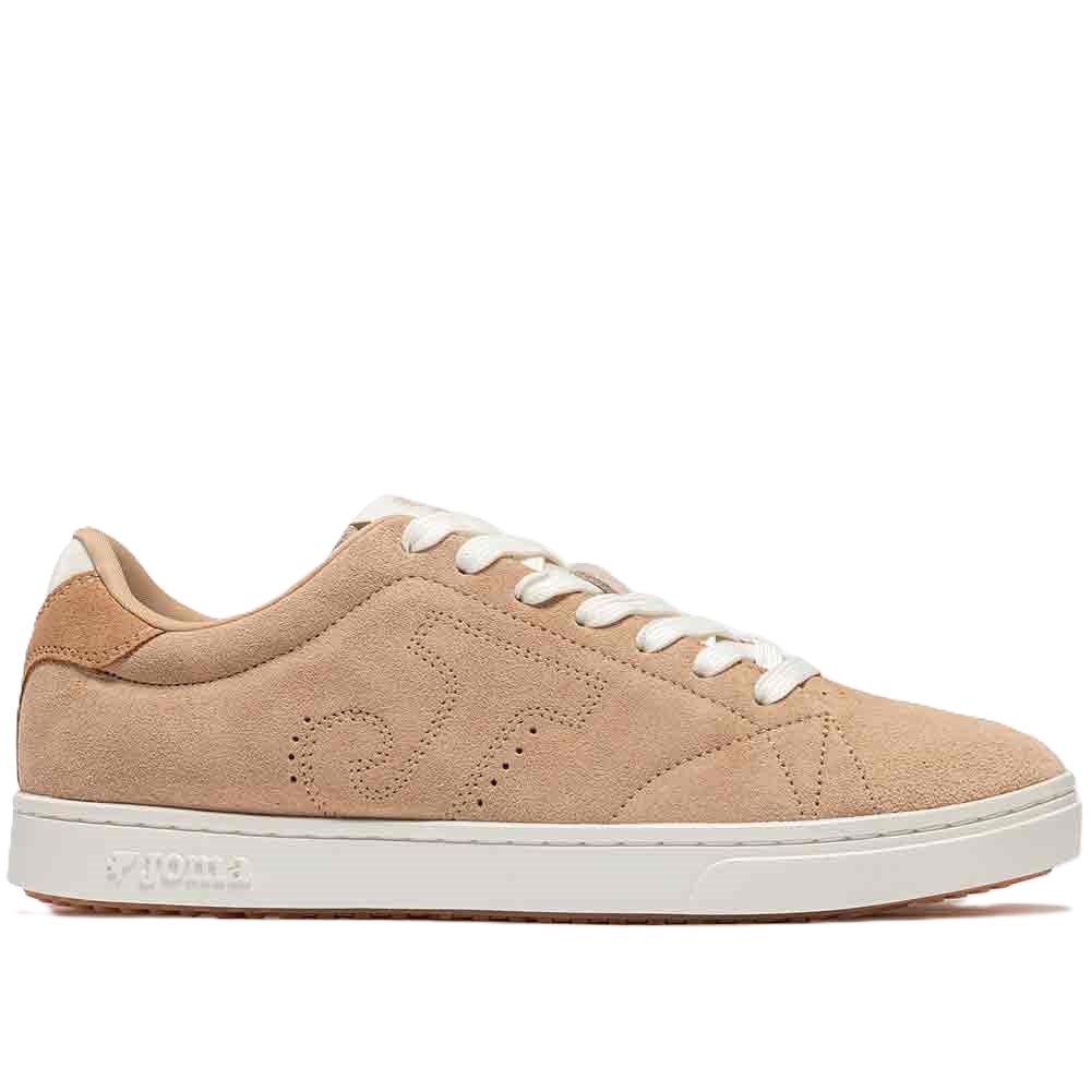 Zapatillas Deportivas Joma Oasis 2626 Beige para Hombre - Diseño Clásico con Piel y Serraje, Suela de Caucho DURABILITY