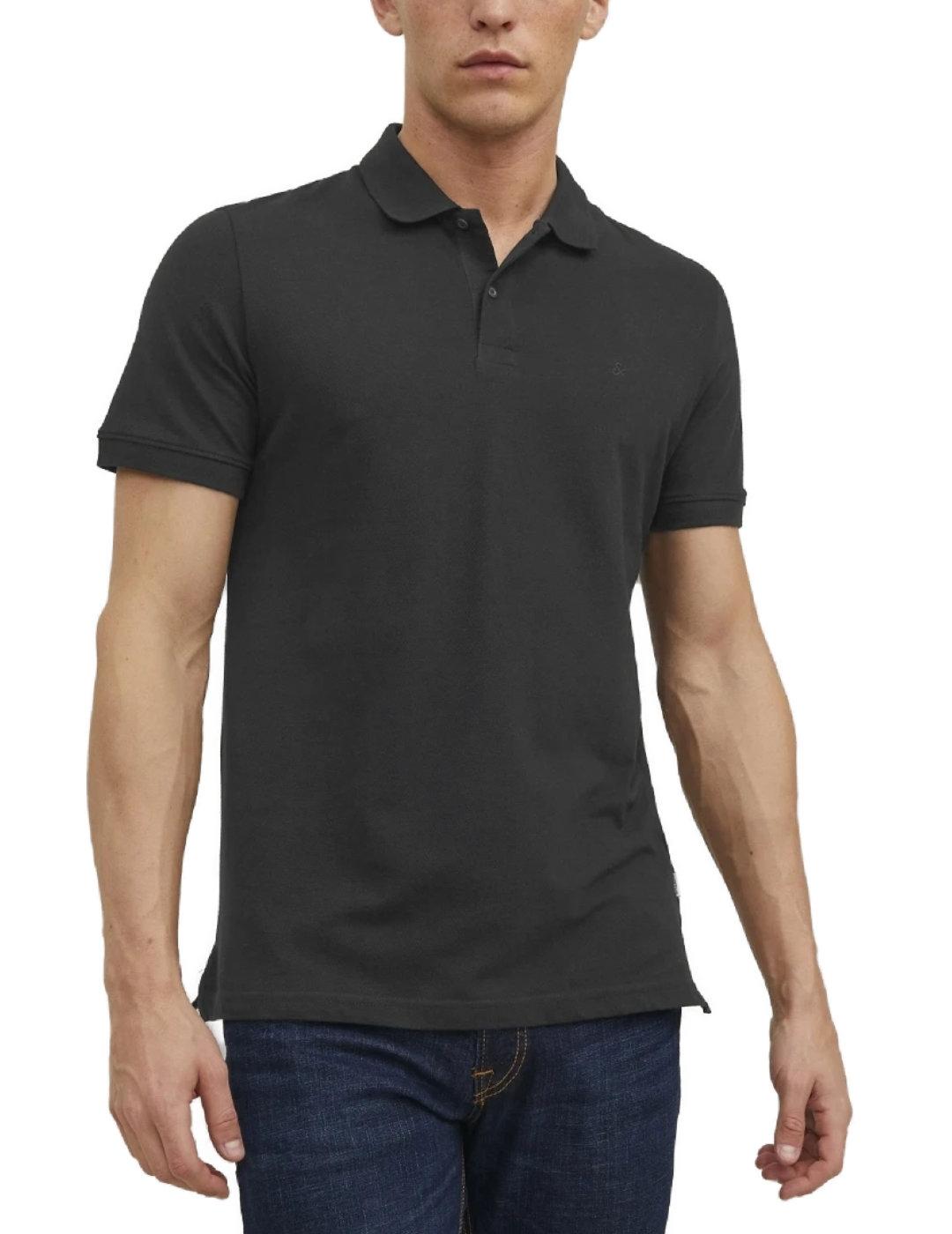 Jack & Jones Polo Jack&Jones Noos Negro Hombre - Elegante y Cómodo