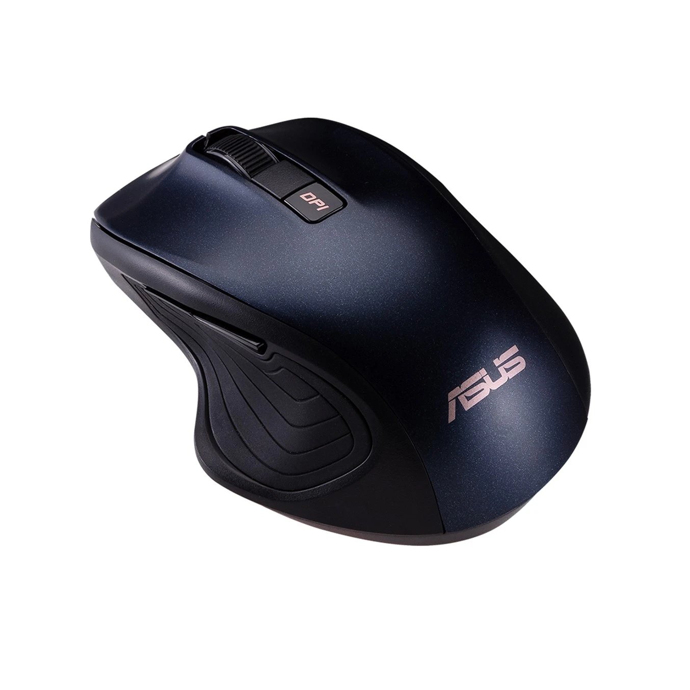 Asus - Ratón óptico MW202 con tecnología IR LED, 4000 DPI, ergonómico para mano derecha, azul, ideal para oficina