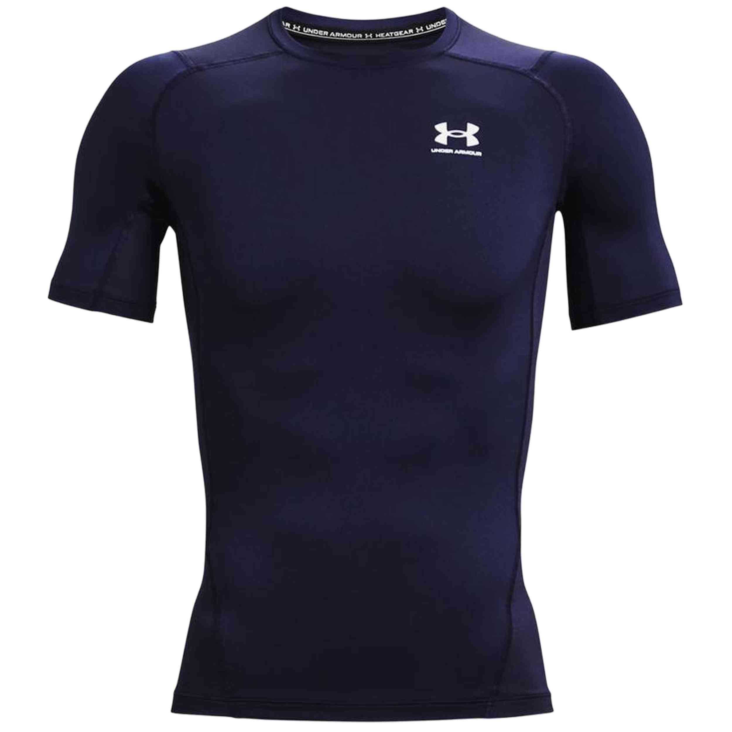 Camiseta De Manga Corta Under Armour modelo HeatGear Armour para Hombre en color Azul