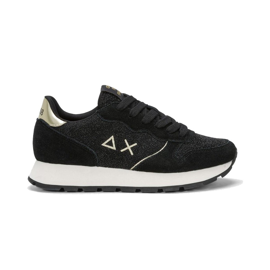 Zapatilla SUN68 ALLY GLITTER TEXTILE Z44204 11 Negro