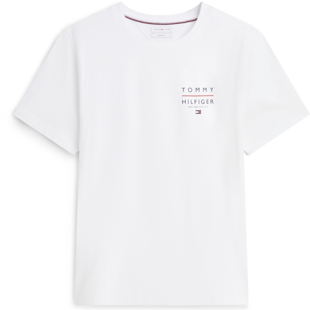 Camisetas Hombre Marca Tommy Hilfiger Modelo Mw0mw44361 Brand Love Left Chest