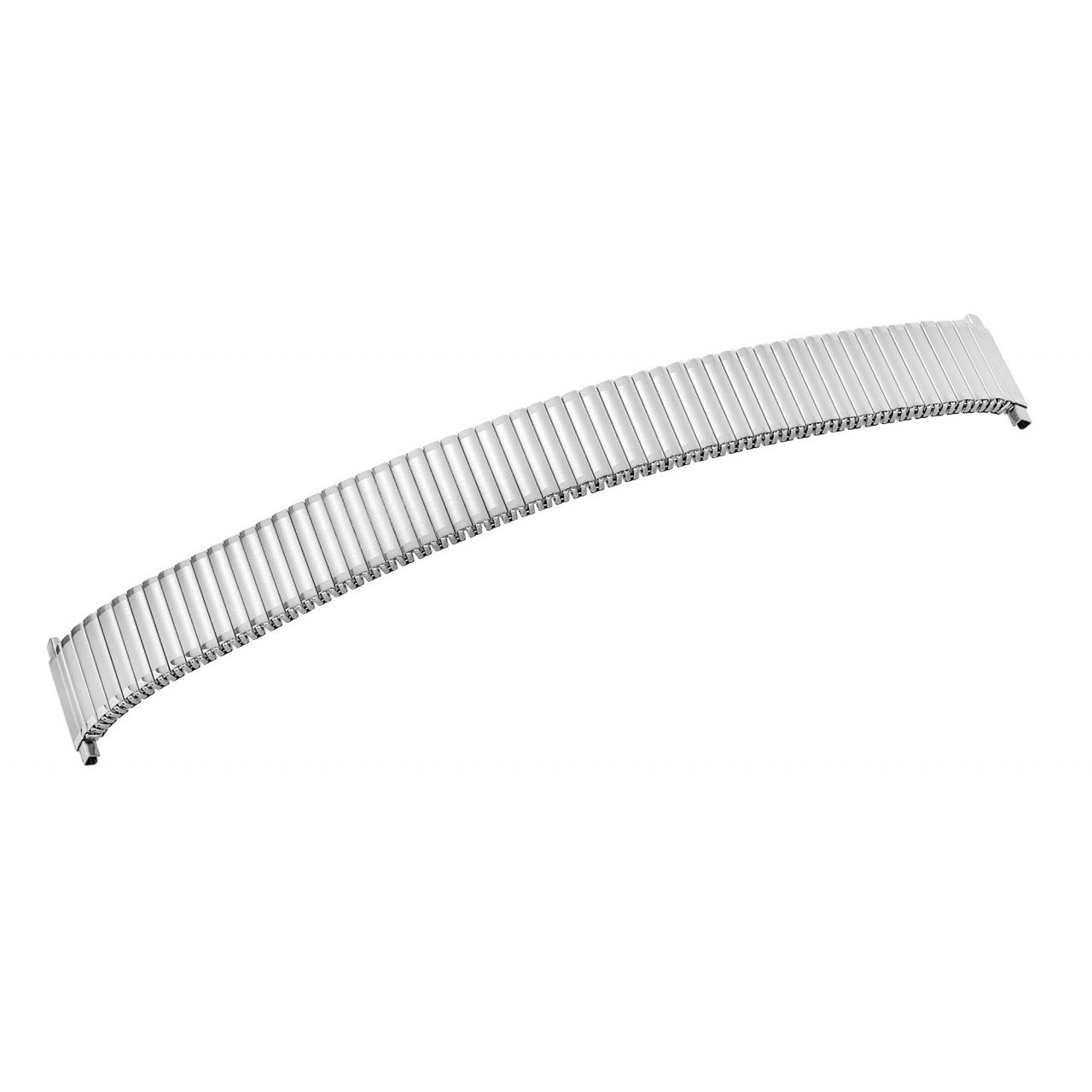 Mestre Artesão® Bracelete de Reloj em Aço Inoxidável Prateado 20mm - 0073