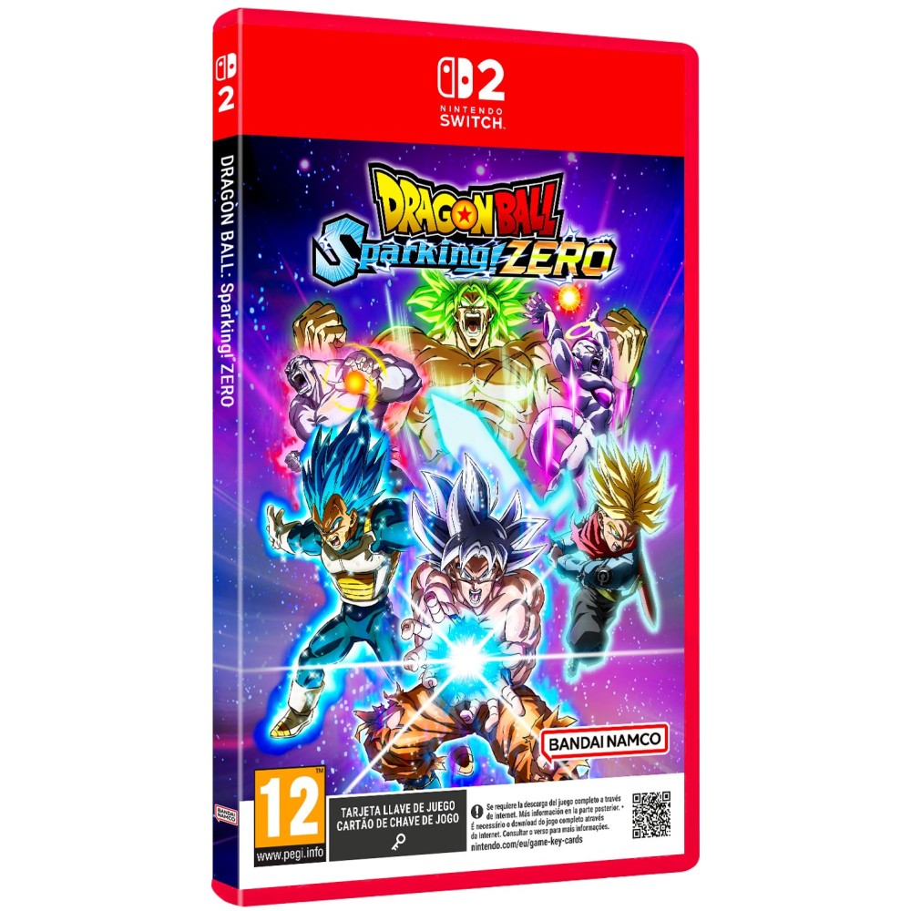 DRAGON BALL SPARKING ZERO SWITCH2 TARJETA LLAVE DE JUEGO PARA NINTENDO SWITCH 2 VERSIÓN ESPAÑOLA GARANTÍA EUROPEA