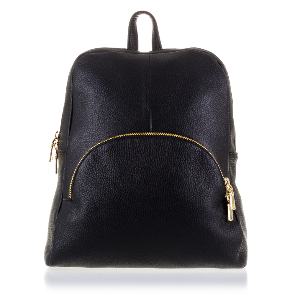 Firenze Artegiani. Monastier Bolso mochila Mujer.Piel auténtica Dollaro . Made in Italy. Vera Pelle Italiana.