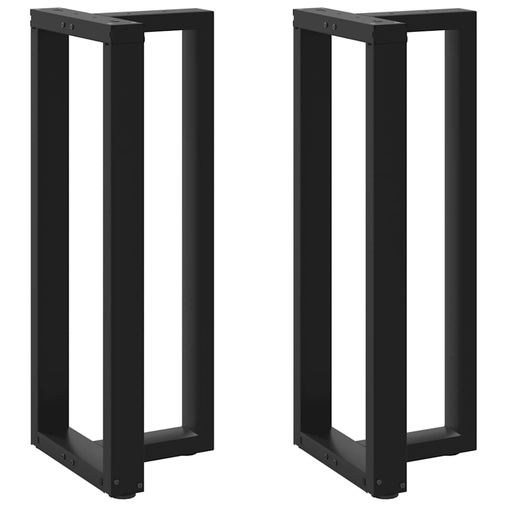 vidaXL Patas para mesa de bar en forma de T (2 unidades) 40 x 35 x (100-101) cm, acero