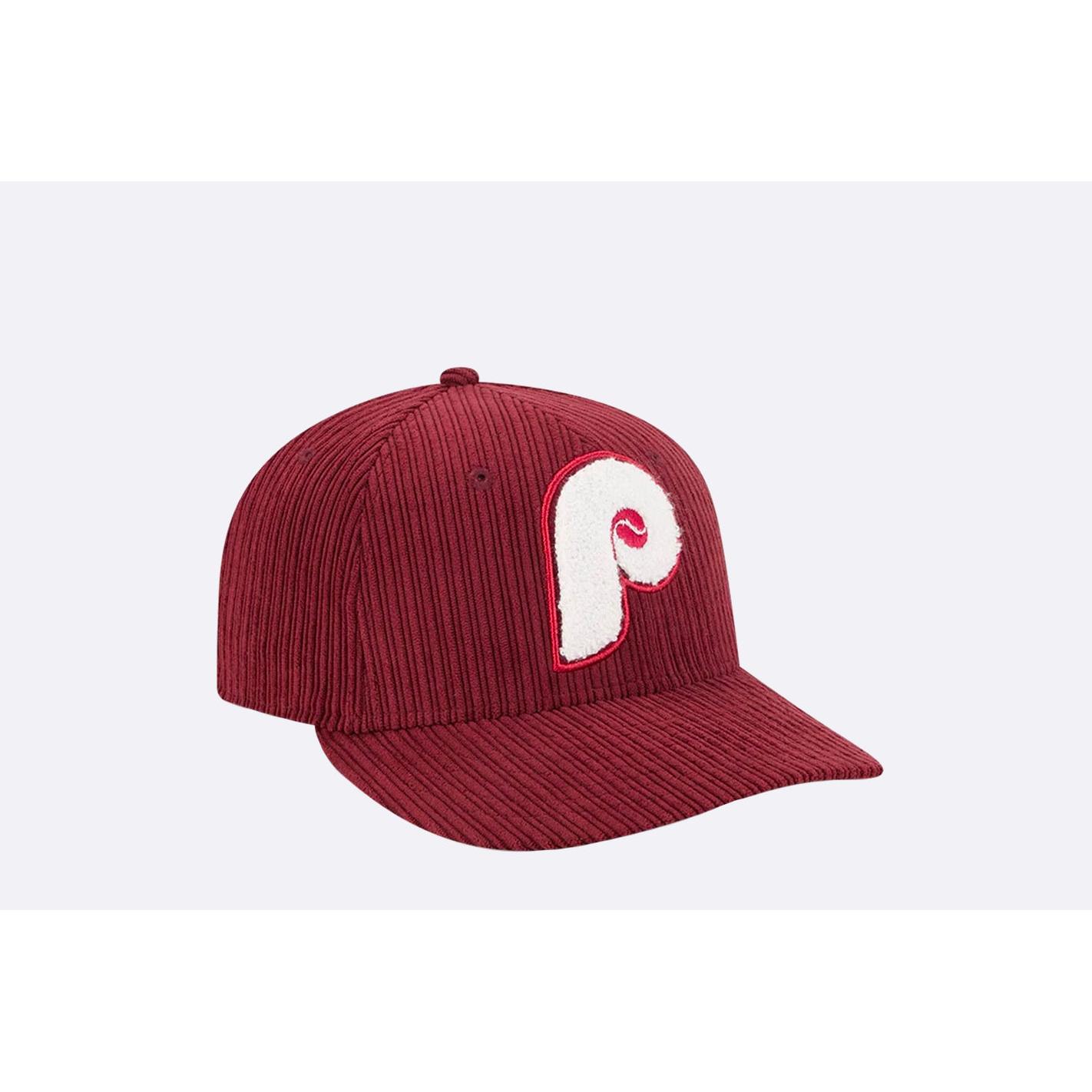 NEW ERA |   Philadelphia phillies mlb chenille pop 59fifty fitted cap red