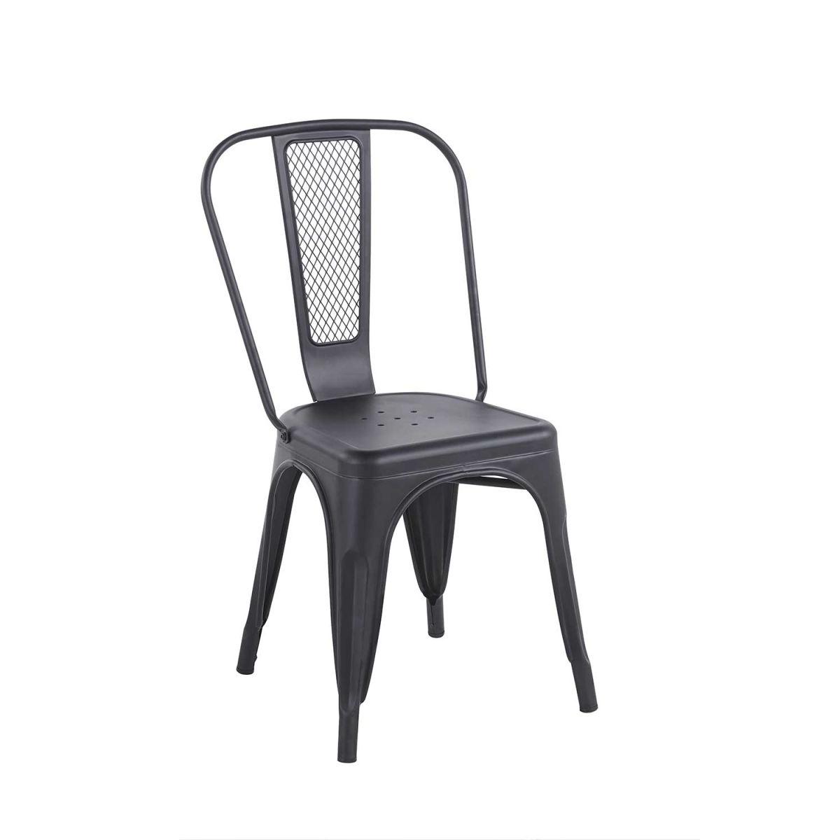Regalos Miguel - Sillas Comedor - Silla Valix - Gris metalizado