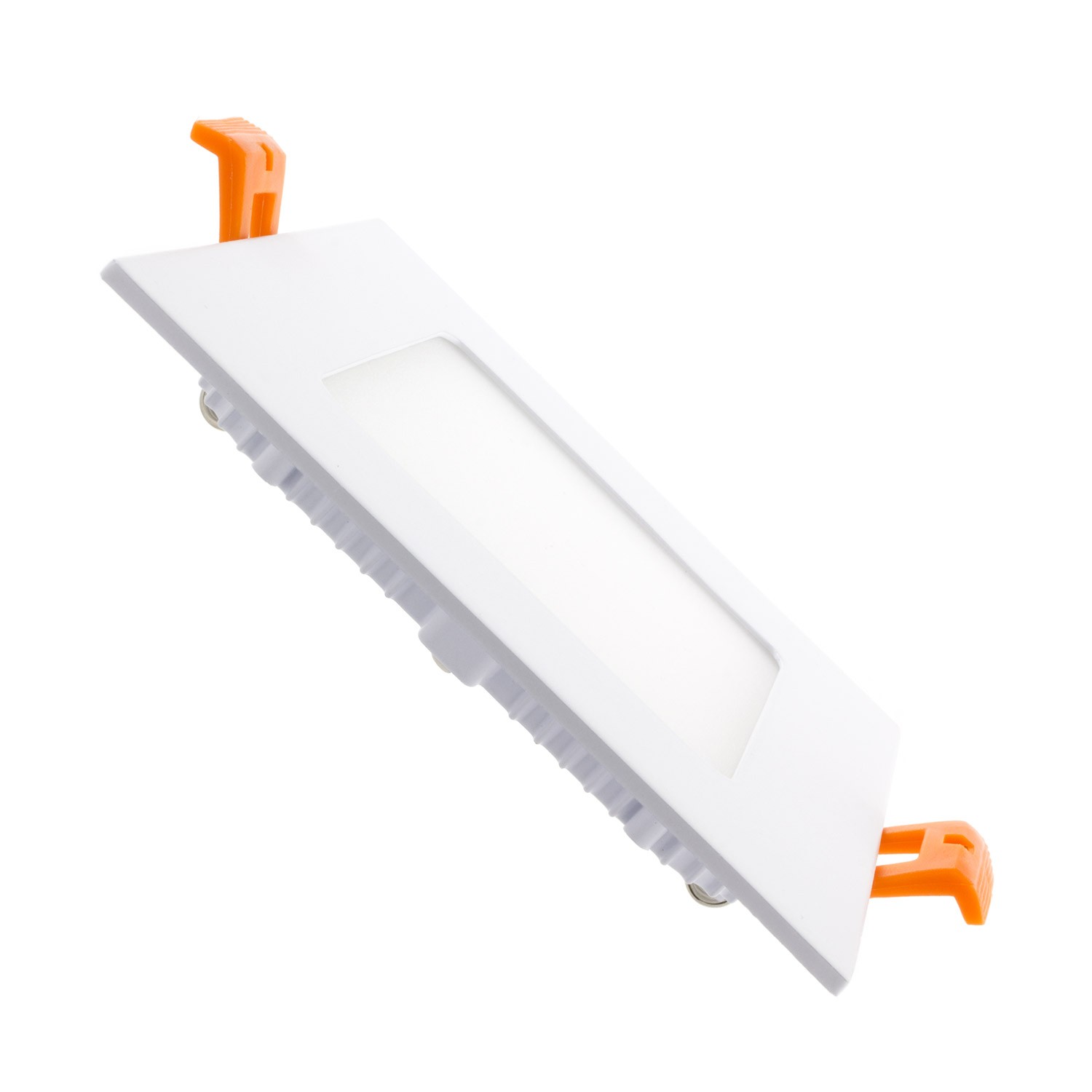 Ledkia Placa LED 6W Cuadrada SuperSlim Corte 105x105 mm