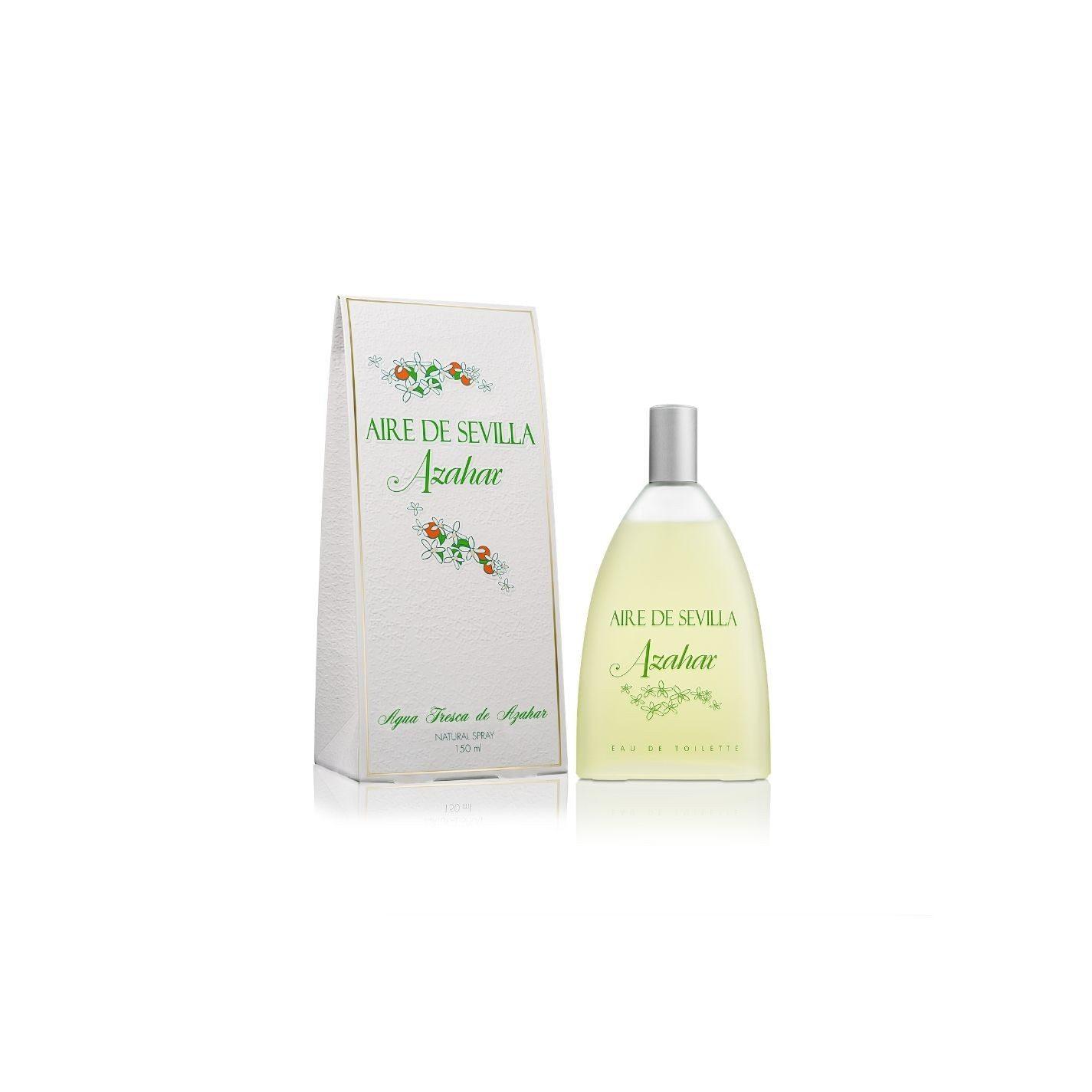 Aire De Sevilla Azahar Agua Fresca Femenina Natural Spray 150 Ml - Fragancia Única, Transmite Vitalidad Y Energía