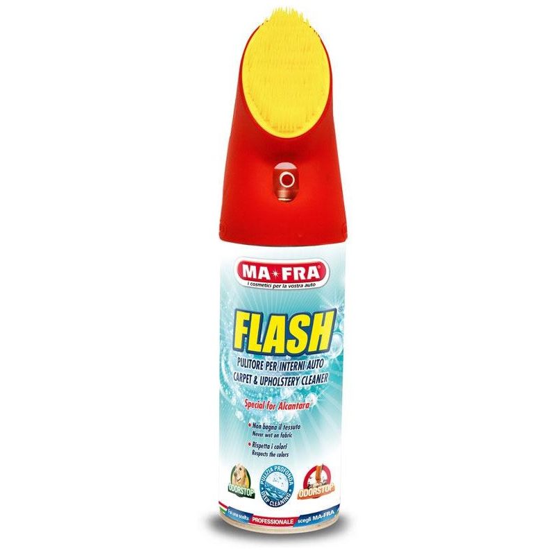 Limpia Tapicerias Con Cepillo Flash 400 Ml 18216