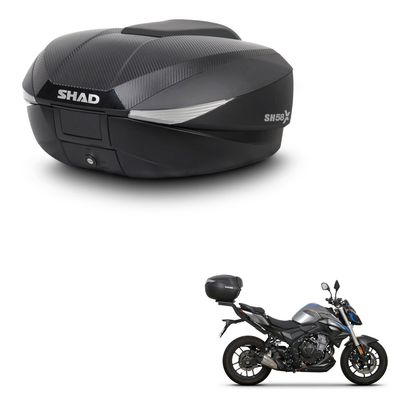 Baul Trasero + Herraje Montaje Sh58x KIT-242051