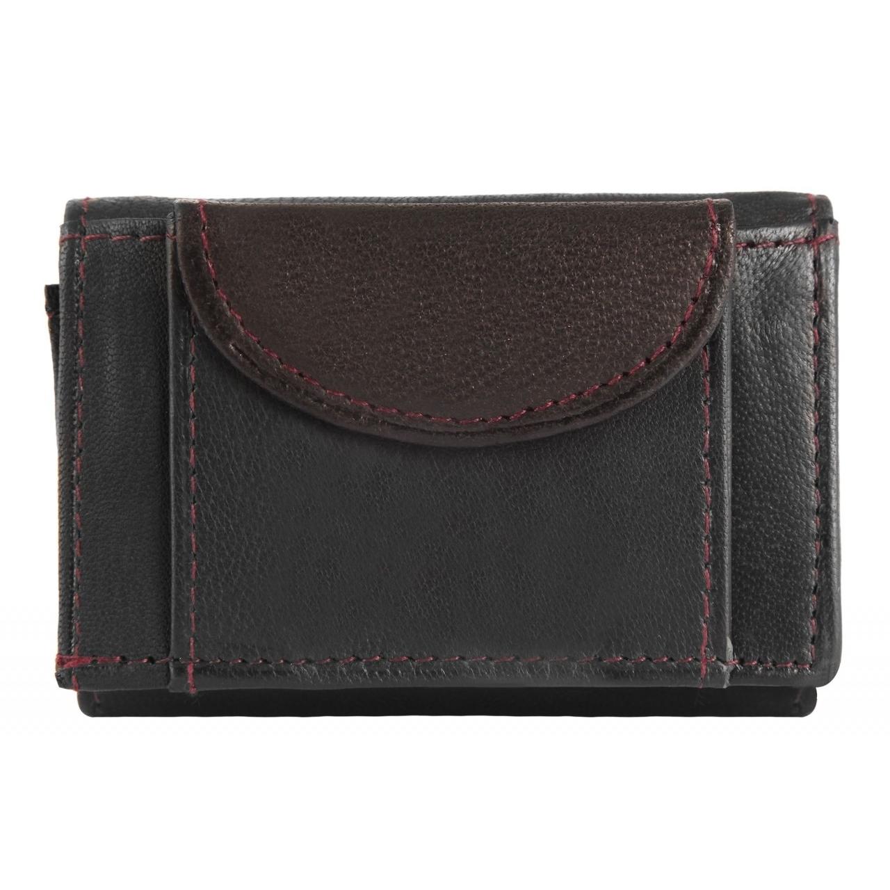 Excellanc® Mini Cartera de Couro Genuíno