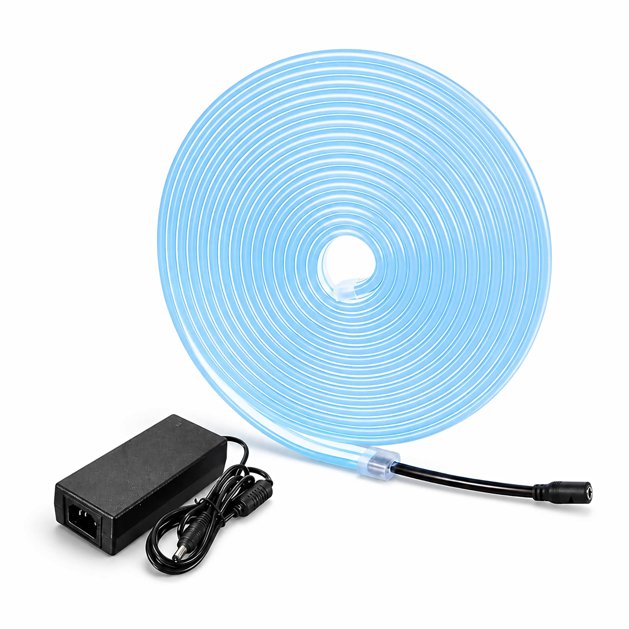 Tira de Luces LED Neón Flexible e Impermeable para Decoración de Interiores, Exteriores, Fiestas y Habitación Gamer