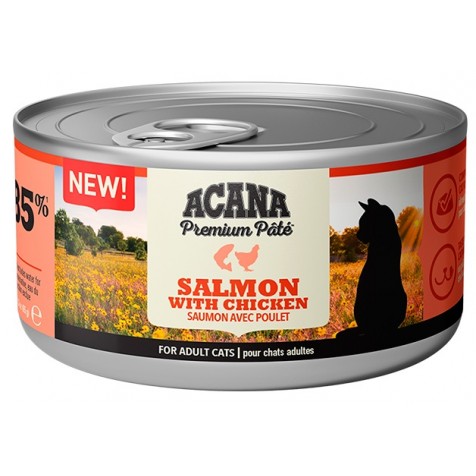 Acana Wet Salmon With Chicken Gato 85 Gr