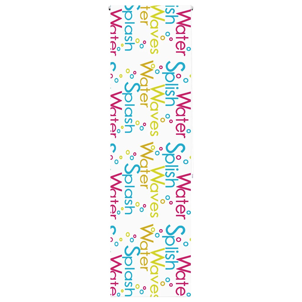 vidaXL Estor enrollable para ducha tela 70x240 cm ancho 66 cm