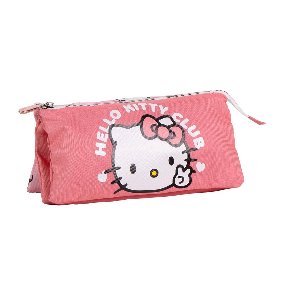 CERDA ESTUCHE PORTATODO TRIPLE HELLO KITTY PLUMIER 22x2x1 Cms.