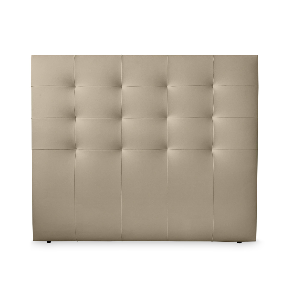 Duérmete Online Cabecero Bari Polipiel - Beige  - Altura 120cm  - Alta Gama - Hasta el suelo.