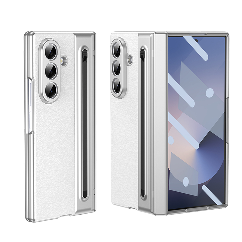 Carcasa PACIFICO plegable compatible con Z Fold5/6/7/8/8 Ultra, funda con espacio para lápiz táctil