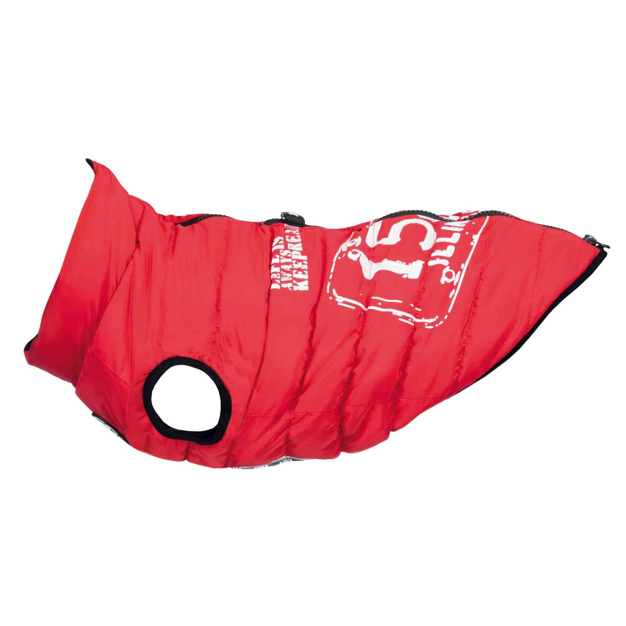 TRIXIE Capa con Arnés Saint-Malo, S, 40cm, Rojo