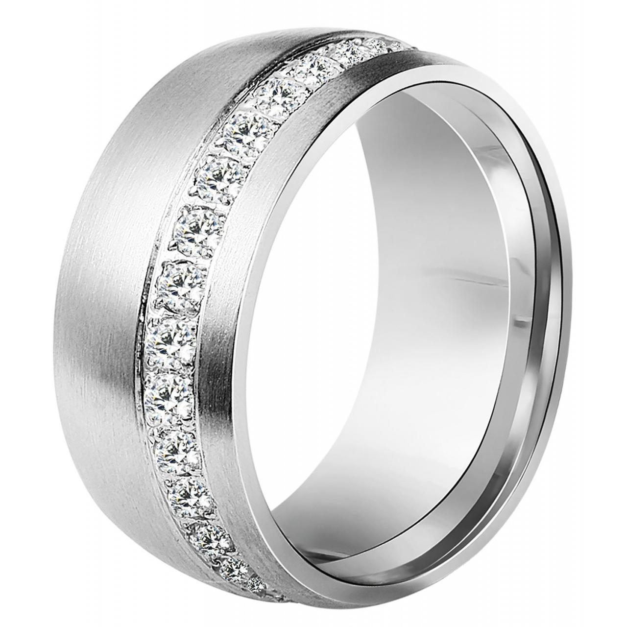 Akzent® Anillo Feminino em Aço Inoxidável - Tam.56