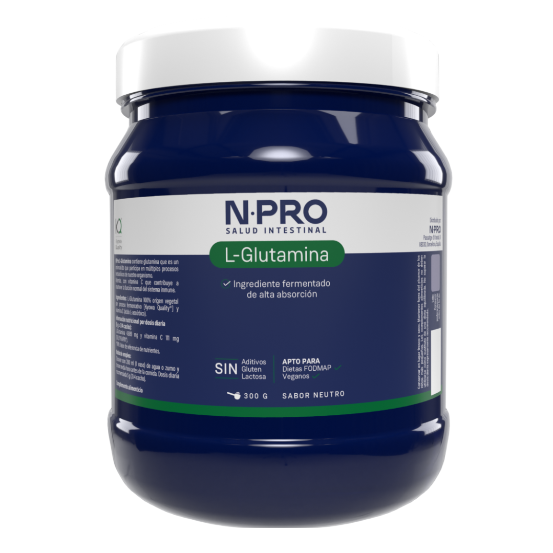 NPro L-GLUTAMINA en polvo 300 g