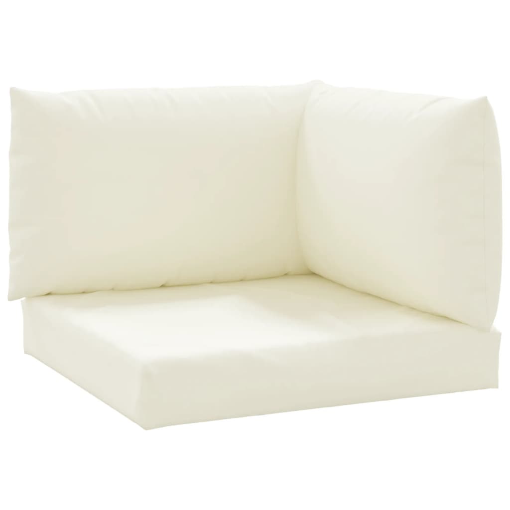 Vidaxl Cojines para Palets Tela Oxford Color Crema, Beige, Taupé