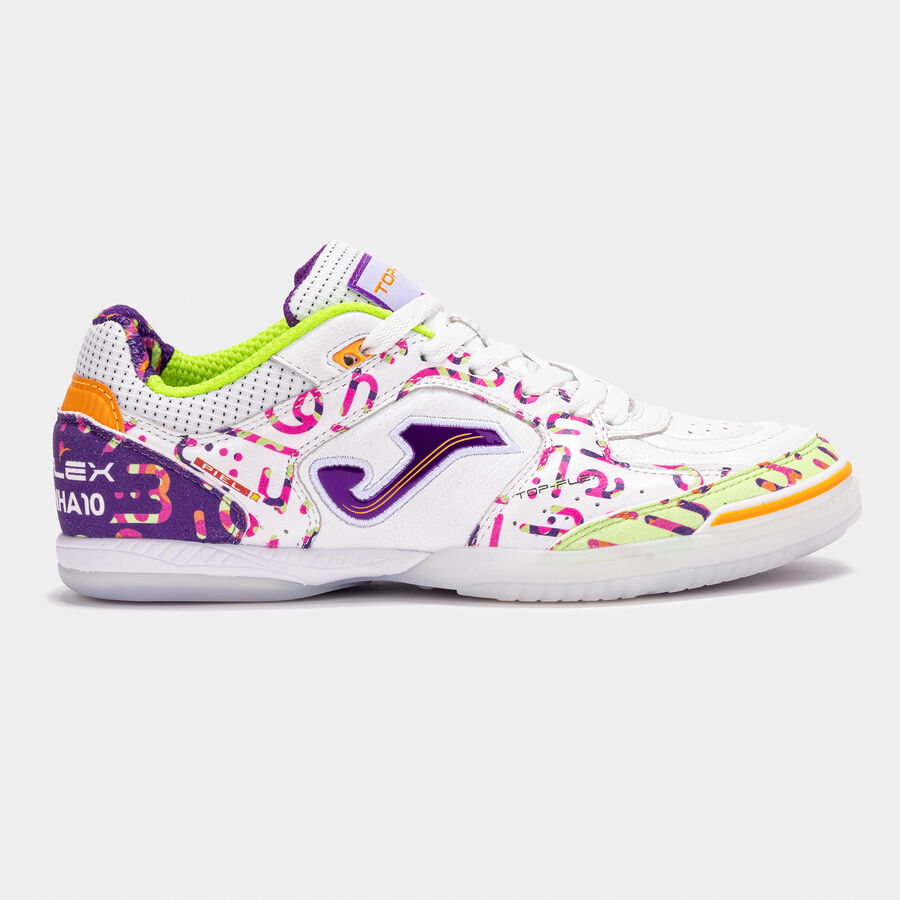 Zapatillas Fútbol Sala Joma Top Flex Edición Especial Amandinha 2572 Blanca