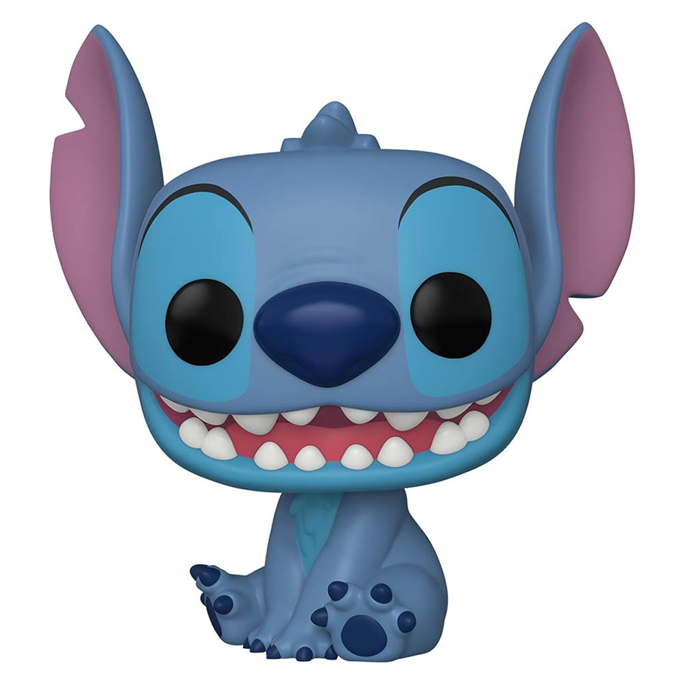 Funko Pop! Jumbo: Disney - Lilo & Stitch - Stitch sentado 1046- Figura de Vinilo Coleccionable