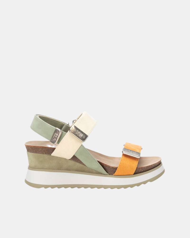 XTI 142822 Sandalias Mujer Verde