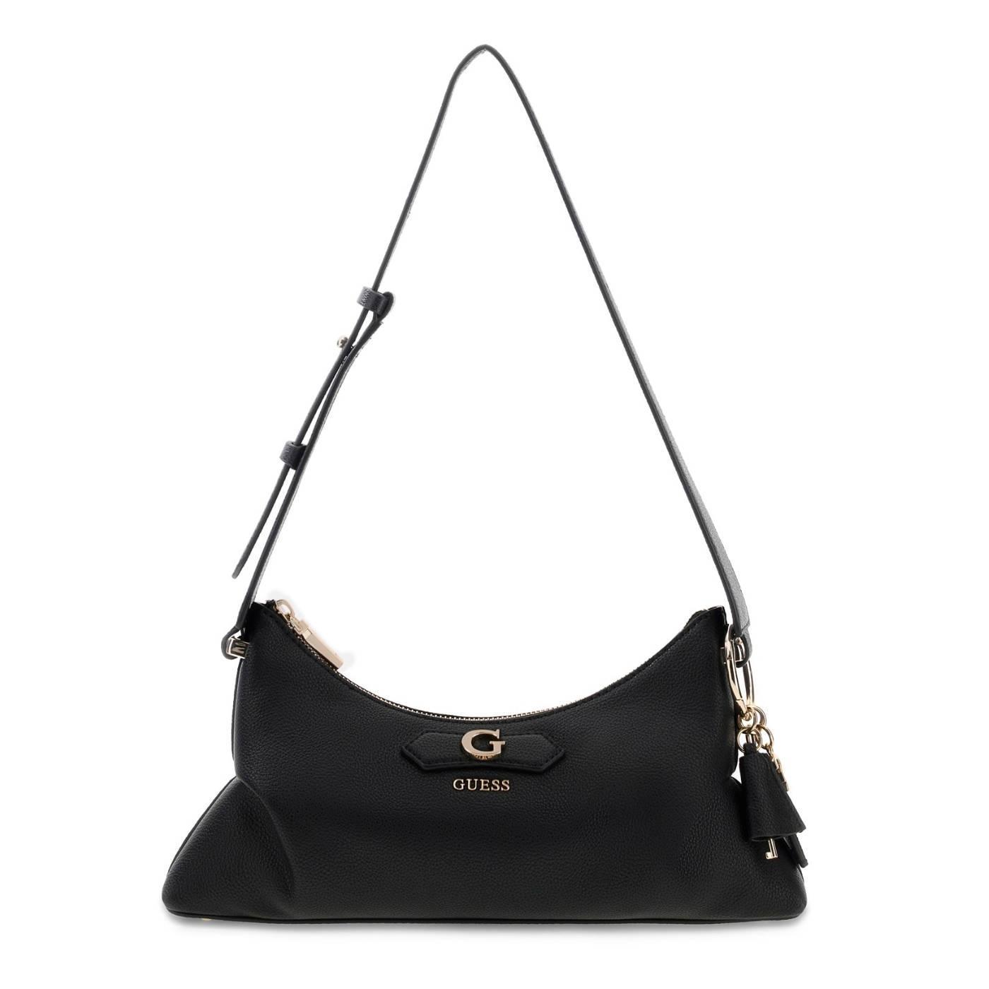 Bolso de hombro Guess Suzy negro para mujer