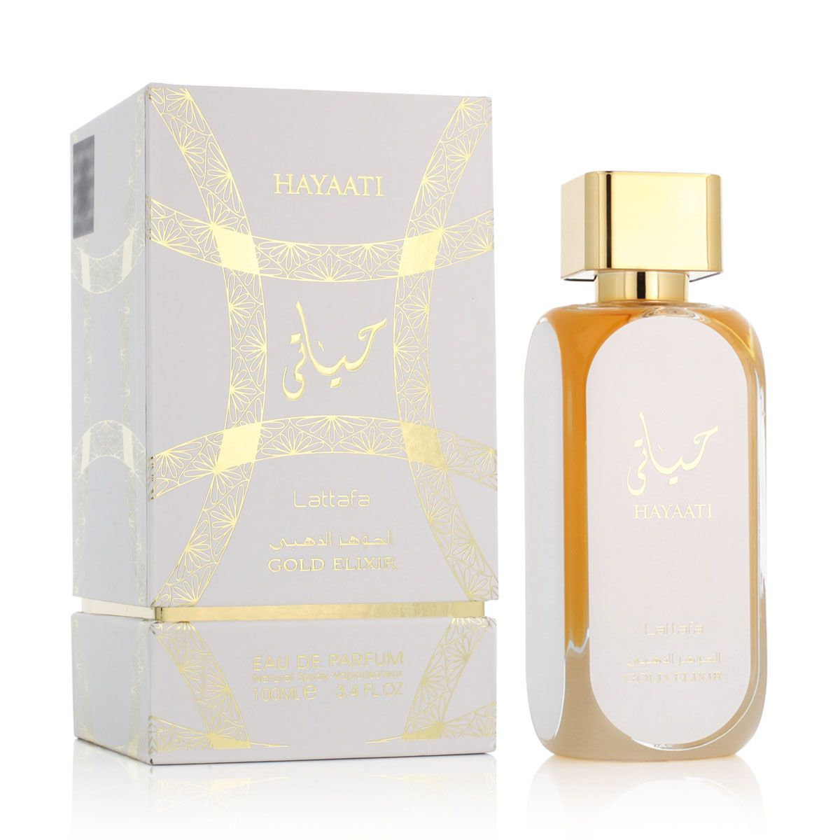 Hayaati Gold Elixir 100Ml - Perfume Para Mujer De Lattafa, Aroma Árabe, Lujoso, Exclusivo, Exótico