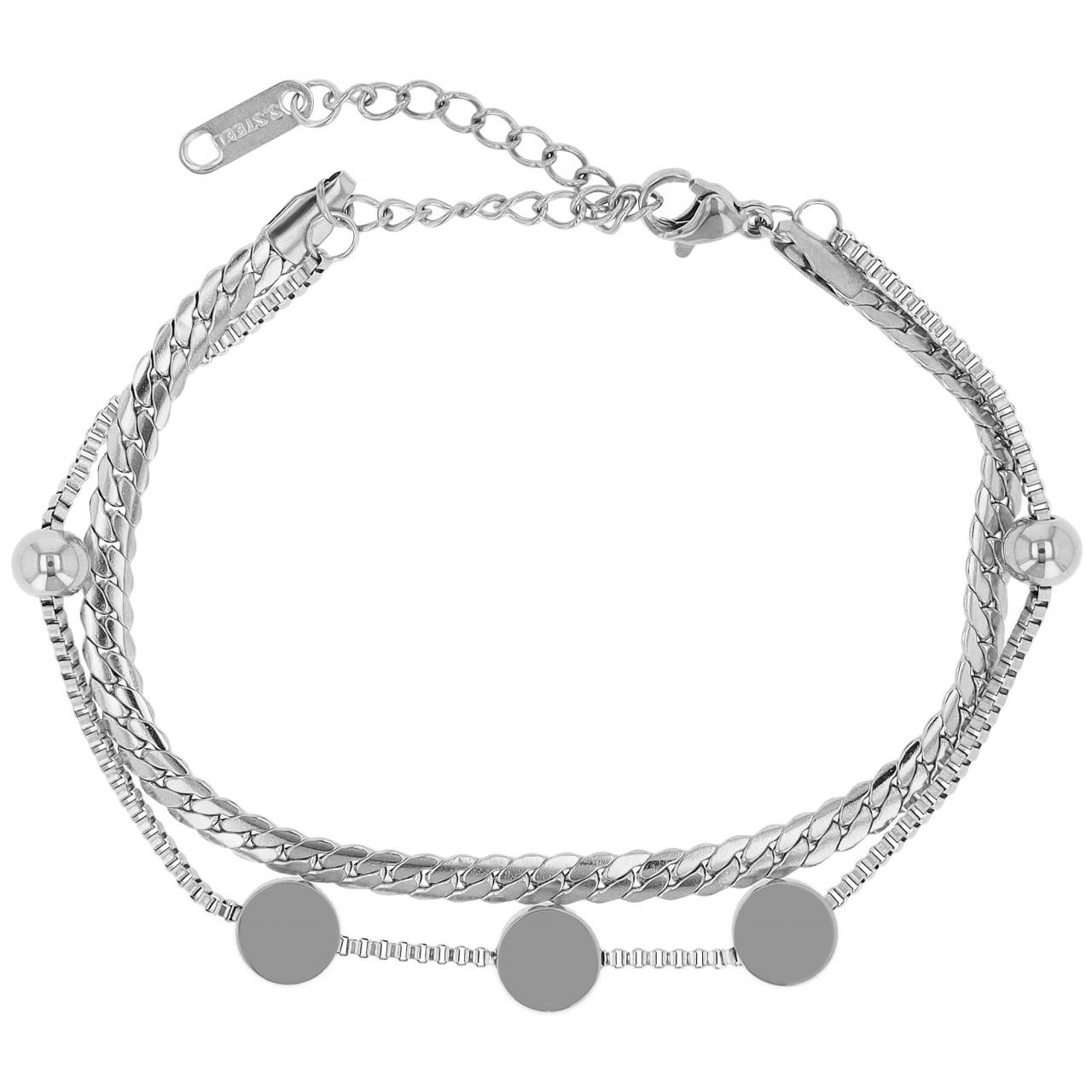 Akzent® Pulsera em Aço Inoxidável - 0643