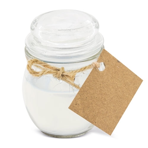 Lote de 12 Velas Aromática en Tarro de Cristal Blanco - Velas Detalles Bodas - Aromas Relajantes invitados originales para boda, bodas