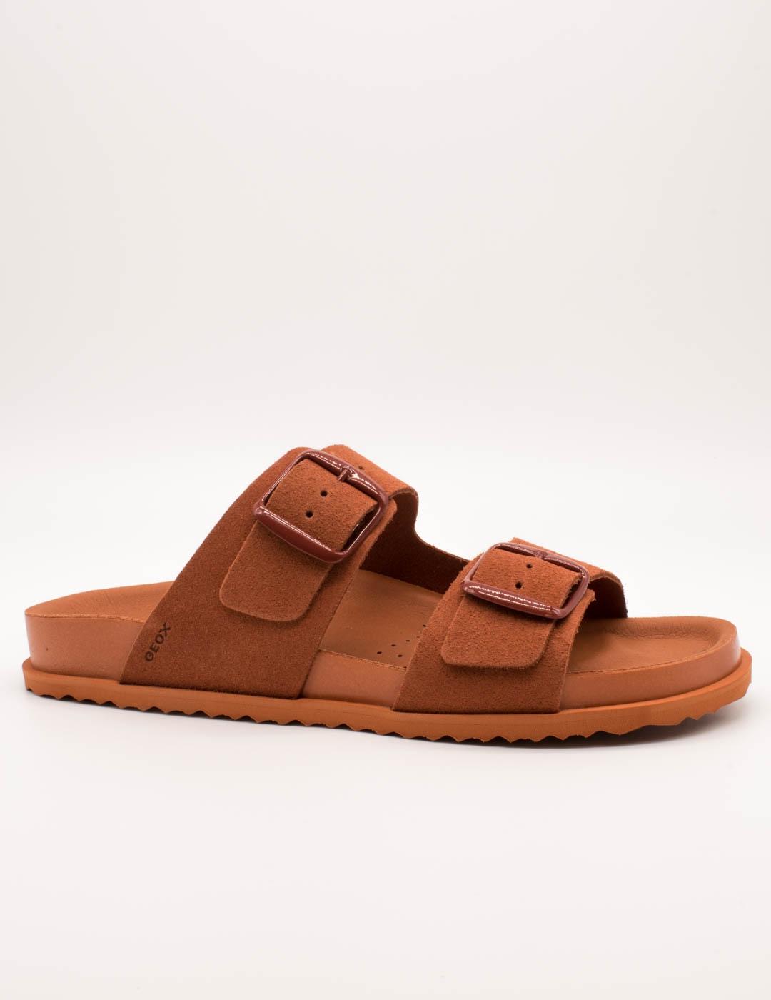 Geox Sandalia D558RA 00022 C6014 SandyBett Brick de Mujer