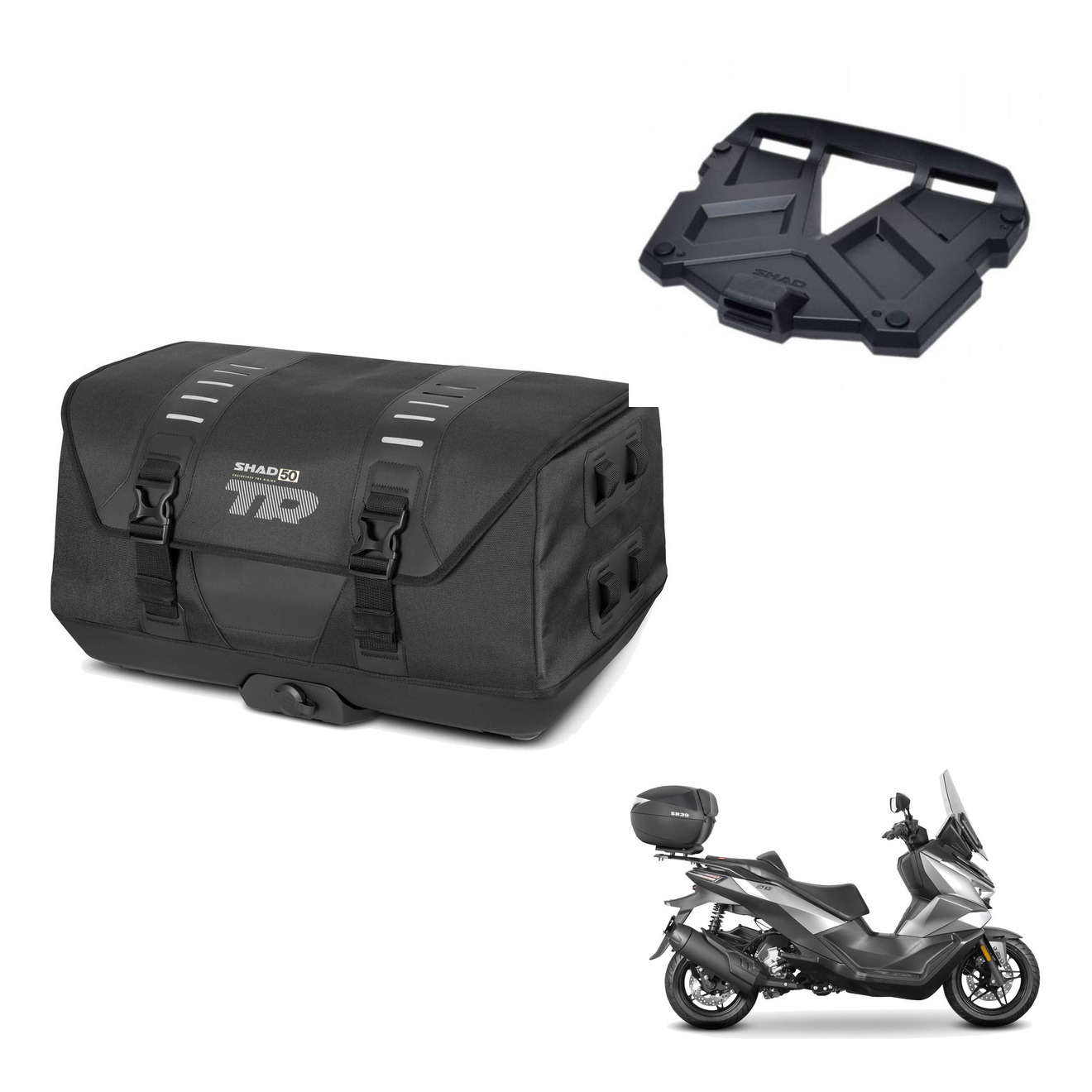 Bolsa Trasera Tr50 + Herraje Baul + Parr KIT-570290