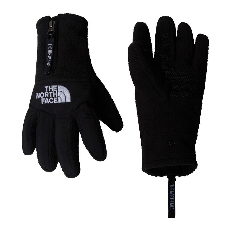 Guantes Negros The North Face Denali Etip Black con Cremallera