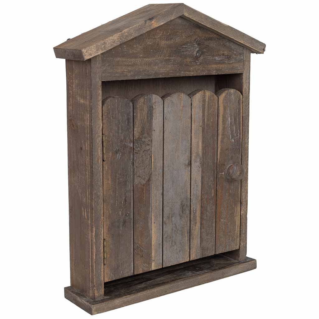 Wonderlust Deco - Caja de llaves de madera marrón 36x9x47h cm Marrón 36x9x47h cm