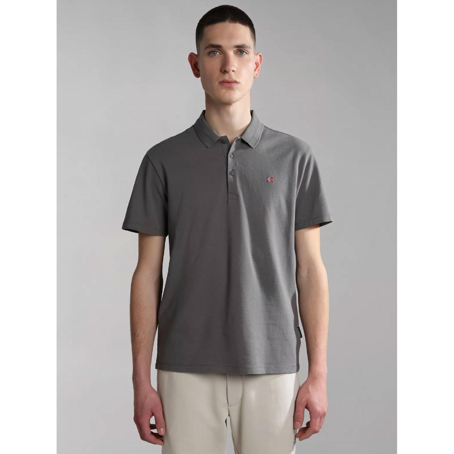 Napapijri Polo EALIS SS SUM GRAY | NP0A4H8BH311