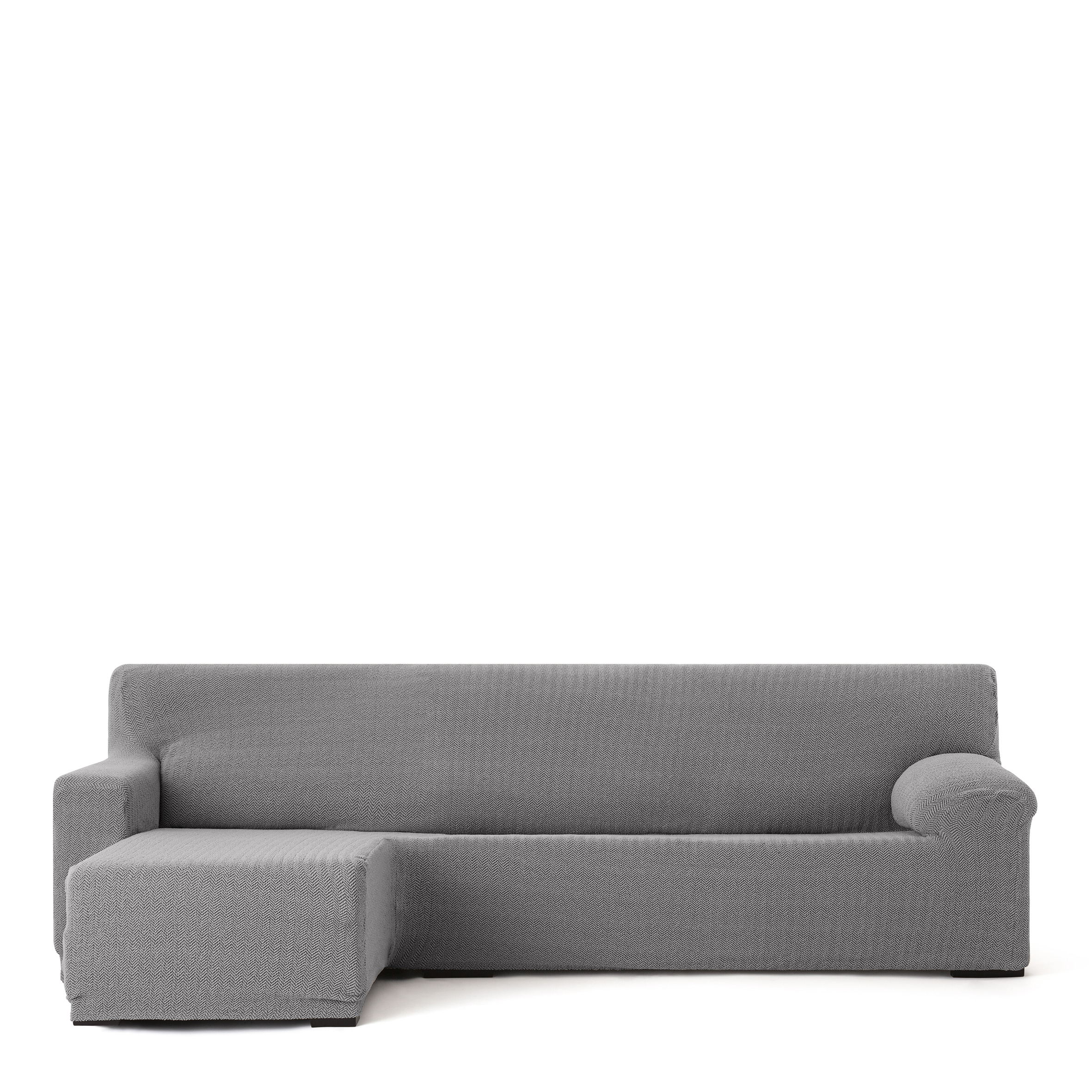Funda de sofa m/0 ch. longue premium jaz izquierda (Mirando de frente) c/6 brazo corto, Tamaño brazo corto izquierda, 170x310x110cm, Fábricada en España