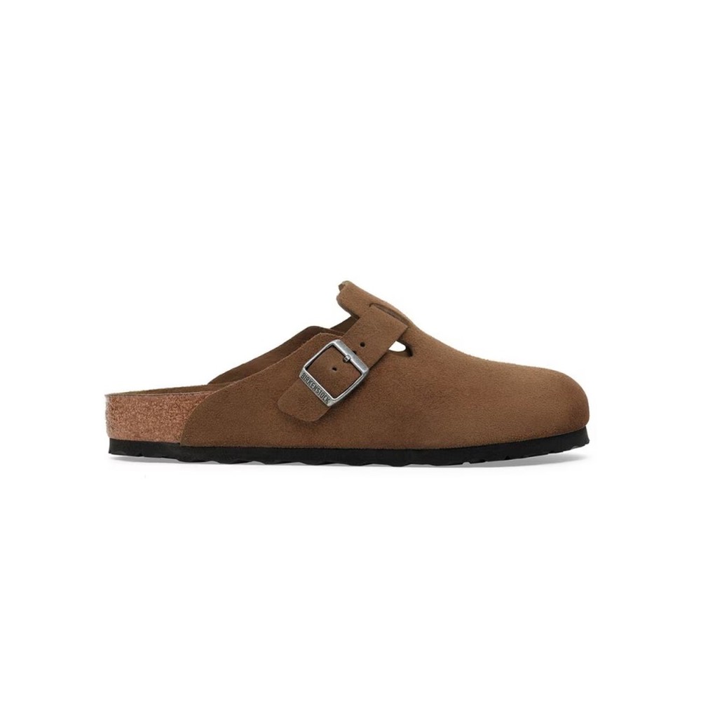 Zuecos Mujer Birkenstock Boston Cuero