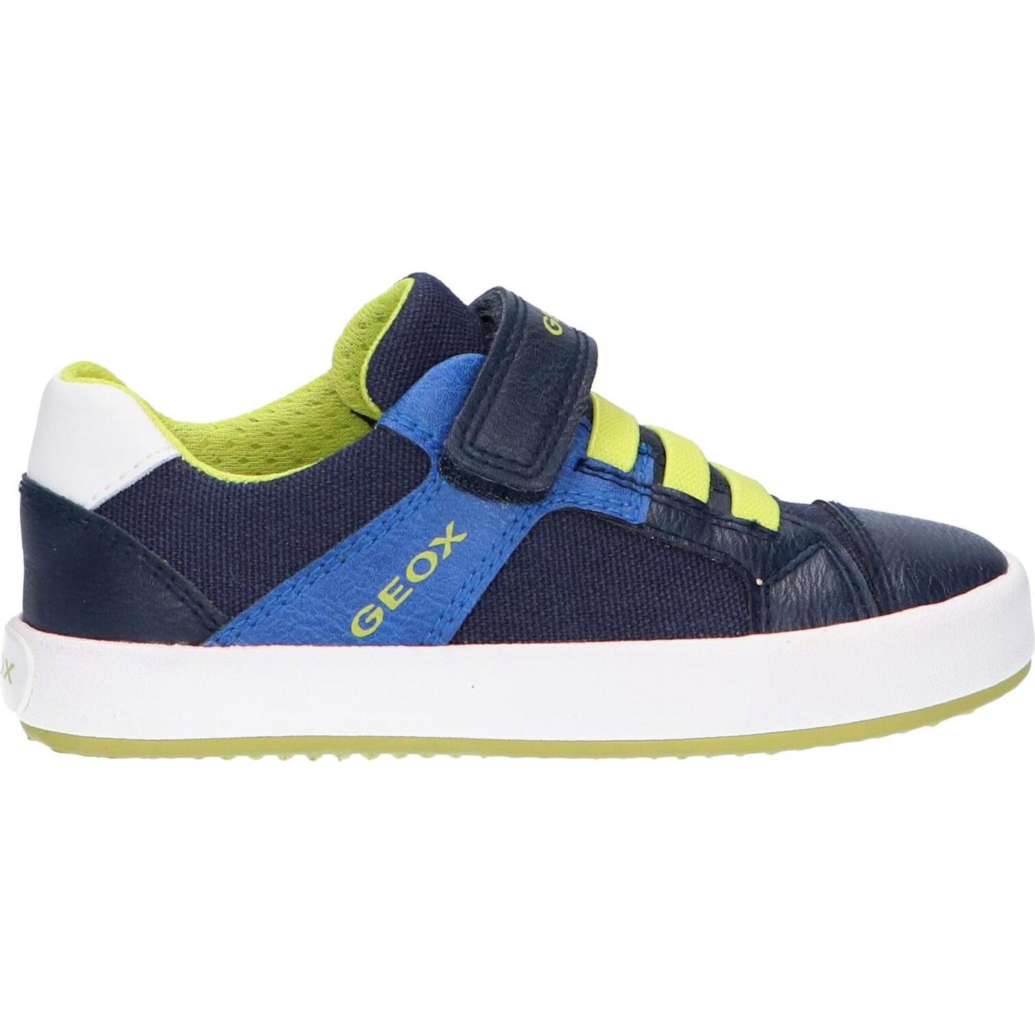 Women's and girls and boys' sneakers geox j025cb 010fe j gisli c4226 navy-royal
