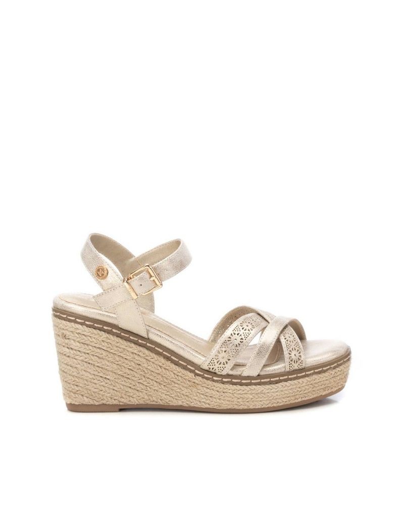 XTI 144117 Sandalias Abiertas Mujer Oro