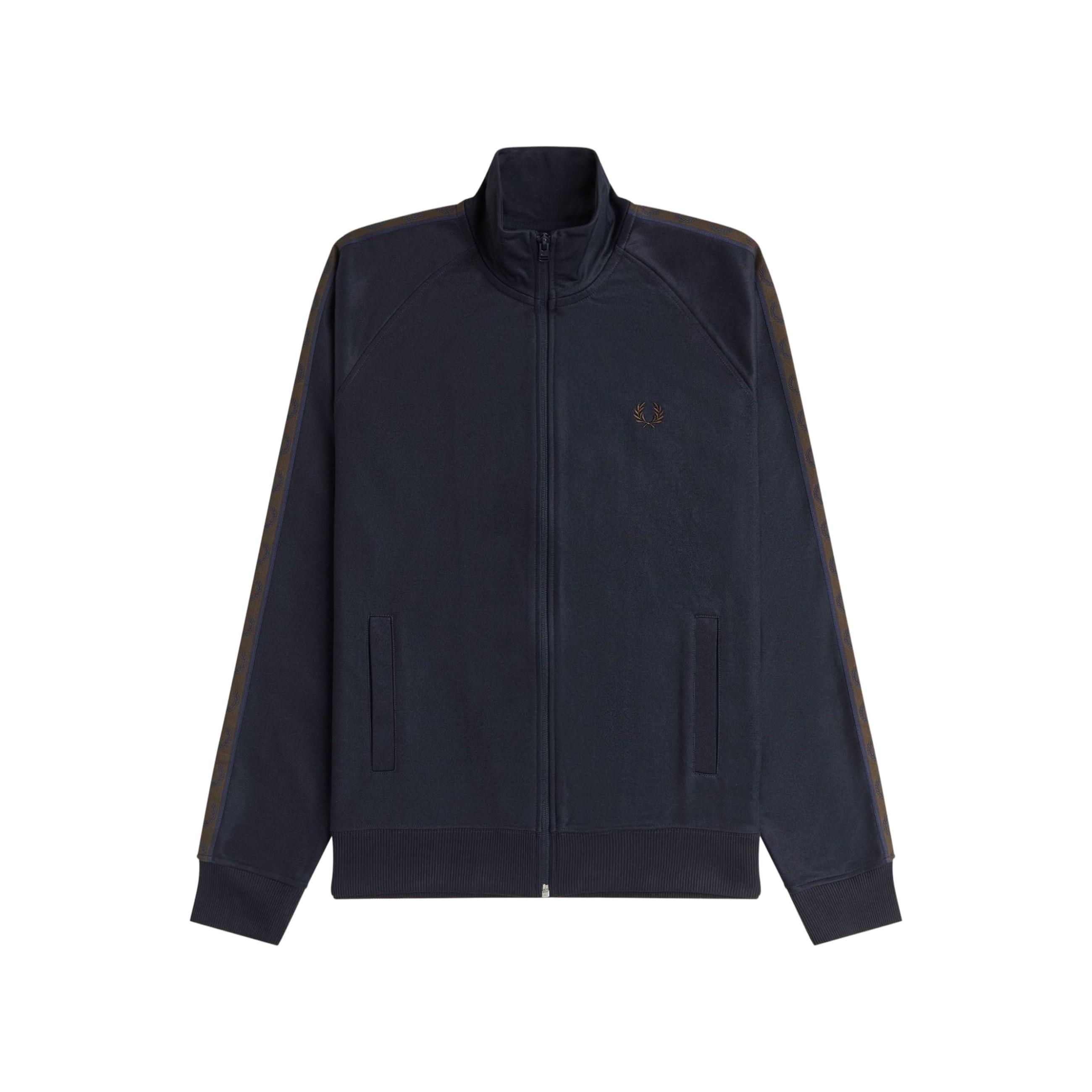CHAQUETA FRED PERRY MARINO CONTRAST TAPE TRACKJACKET