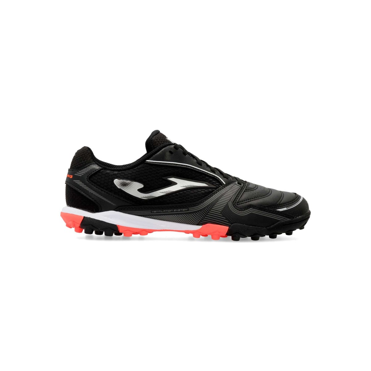 Joma - Botas de fútbol turf Dribling 2509 para superficies sintéticas y moqueta, con suela de caucho y refuerzo PROTECTION en puntera