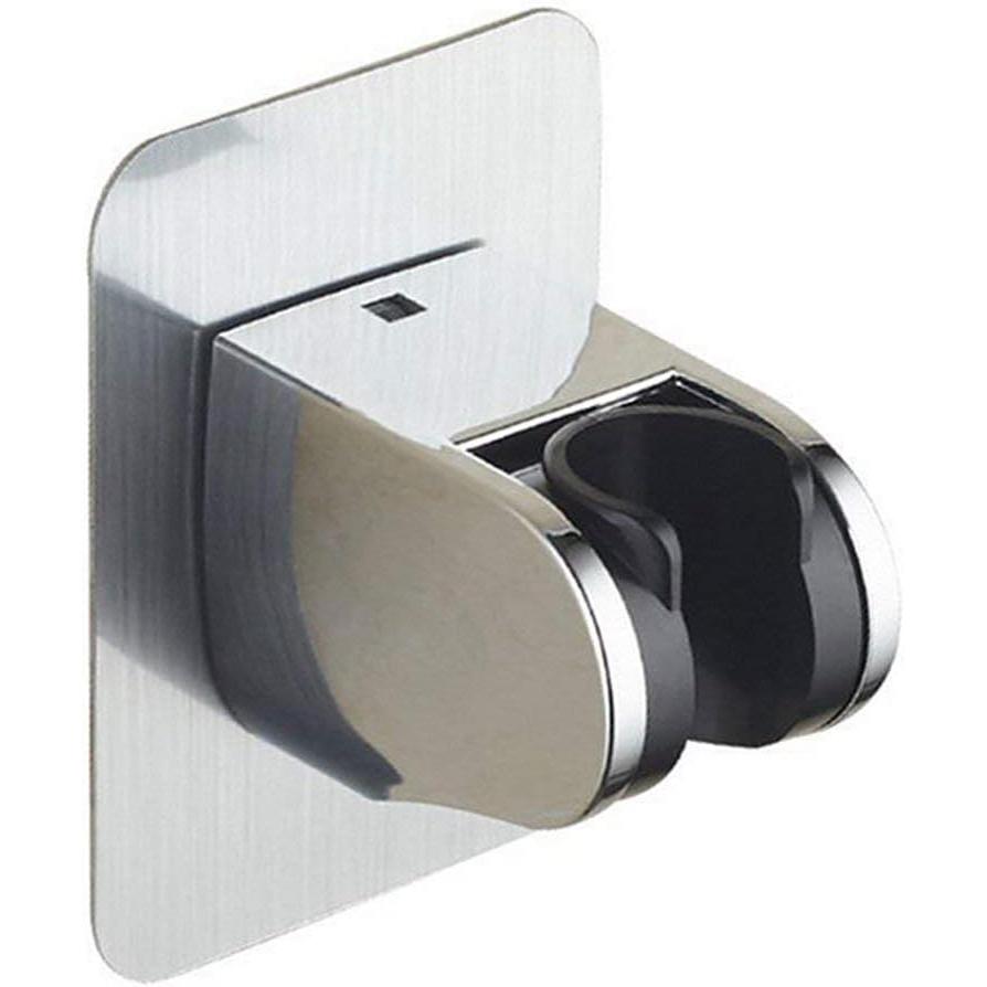 TK SIMGOTT Soporte de Ducha Desmontable Autoadhesivo con ángulo Ajustable para Baño Hotel