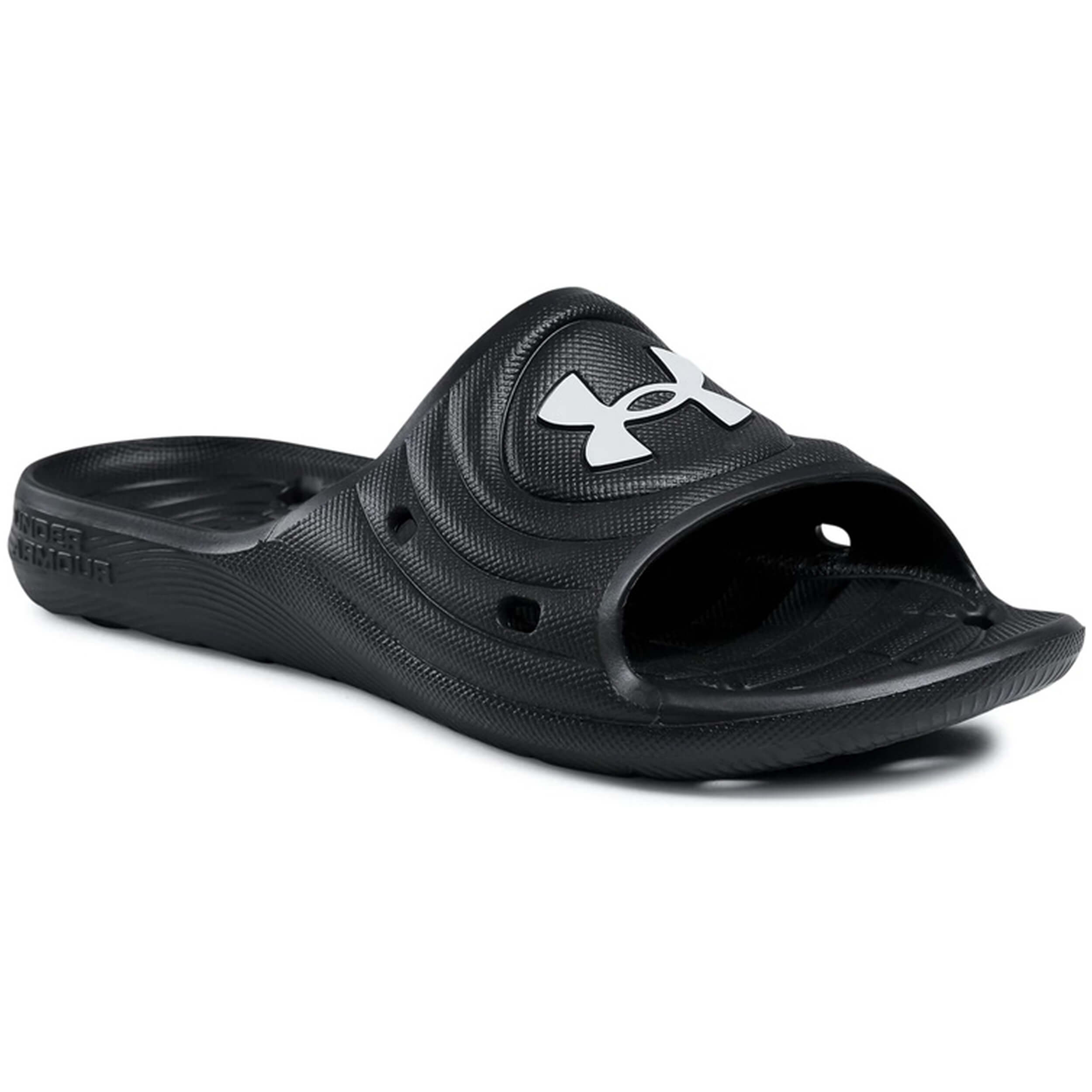 Chanclas Under Armour para Hombre en color Negro
